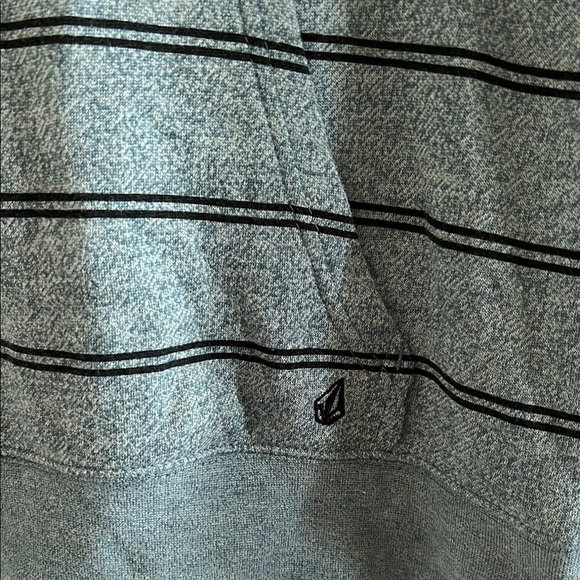 Volcom Blue Striped Hoodie - Picture 2 of 5